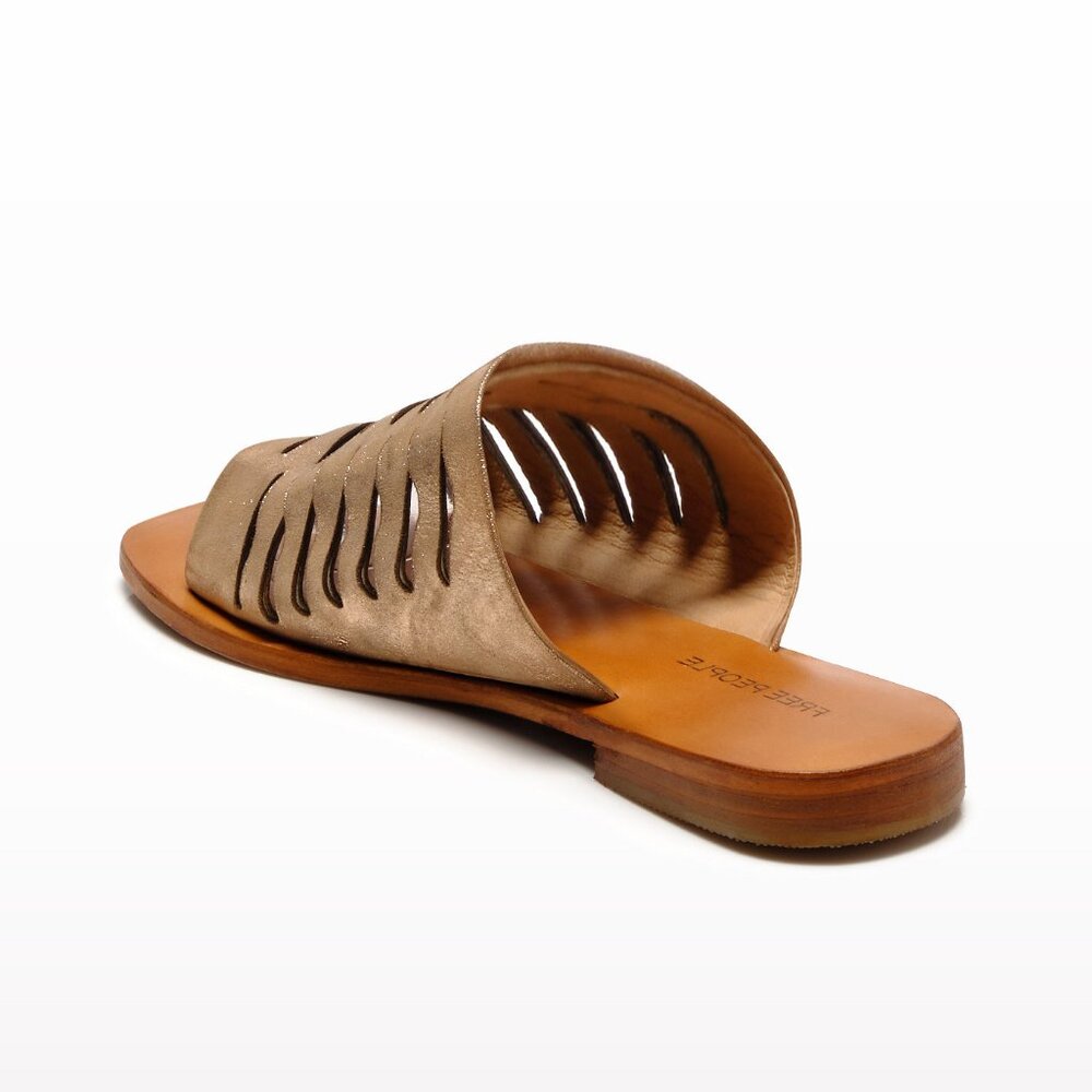 🎉LAST CHANCE🎉 FREE PEOPLE Slice Of Sun Sandals / Rose Gold - Picture 5 of 10